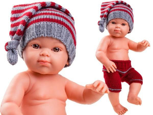 Gordi Hiszpańska Lalka Bobas Dziewczynka Paola Reina 32 Cm