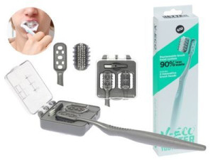 Szczoteczka V-eco Better Toothbrush Srebrna