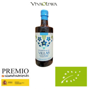 Ekologiczna Oliwa z oliwek Extra Virgin Frantoio Puerta de las Villas verde
