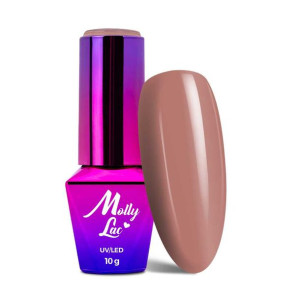 Lakier hybrydowy MollyLac I'm the Nudelover Carmel 10 g Nr 526
