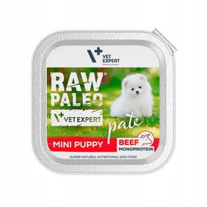 Karma mokra dla szczeniąt RAW PALEO PUPPY wołowina