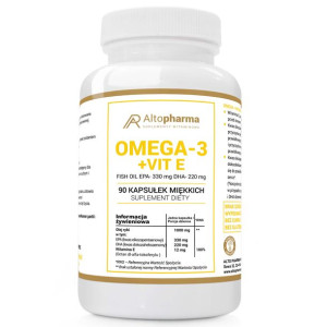 ALTO PHARMA Omega 3 Witamina E 330/220 90 kaps.