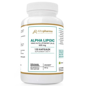 ALTO PHARMA Kwas Alfa Liponowy 600 mg 120 kaps.
