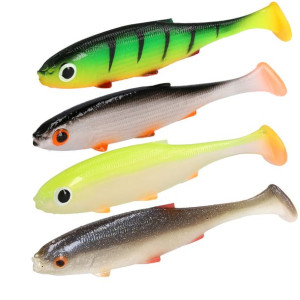 Zestaw Przynęt Gumowych Rippery Mikado Real Roach Fish 13cm Killer 4szt
