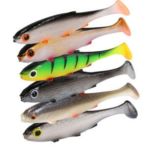 Zestaw Przynęt Gumowych Rippery Mikado Real Roach Fish 10cm Killer Sandacz