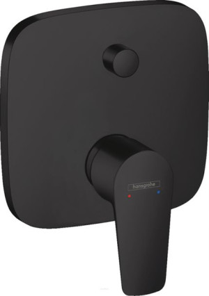 HANSGROHE Bateria wannowa 2-drożna CZARNY MAT