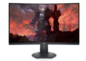 Dell Lcd Curved Gaming Monitor S2722dgm 27 ", Va, Qhd, 2560 X 1440,