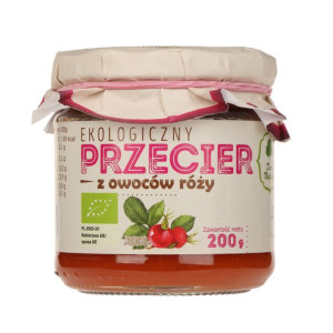 Przecier z Owoców Róży 200g Dary Natury