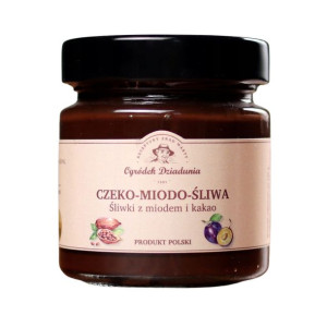 Śliwki z miodem i kakao Czeko-miodo-śliwa Ogródek Dziadunia 210g