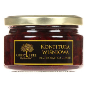 Konfitura z Wielkopolskich Wiśni bez dodatku cukru 235g Cherry Tree