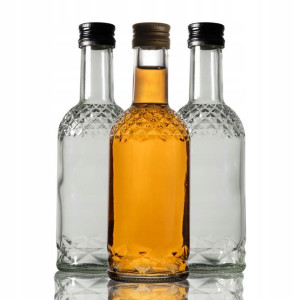 20x Butelka OZDOBNA 250ml na NALEWKĘ WINKO SOK