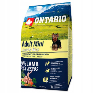 Ontario Adult Mini Lamb/rice Karma Hypoalergiczna