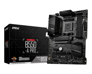 Msi B550-a Pro Processor Family Amd, Processor Socket Am4, Ddr4 Dimm,