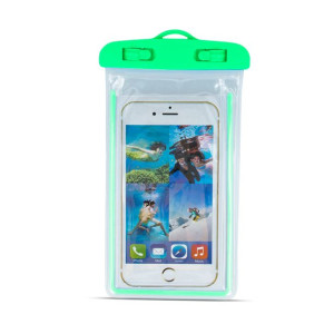 Etui Wodoodporne Glow 4,8 - 5,8'' Zielone