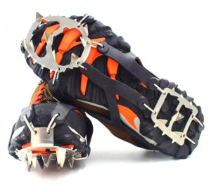 Raki Na Buty Kolce Antypoślizgowe R.39-46 Czarne Elastyczne