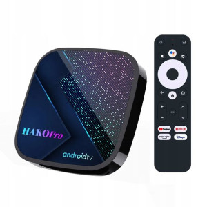 SMART TV Box 4K 4/64GB Android 11 Google Netflix