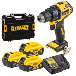 Dewalt Wiertarko Wkrętarka Aku. Xr 18v 3x5ah