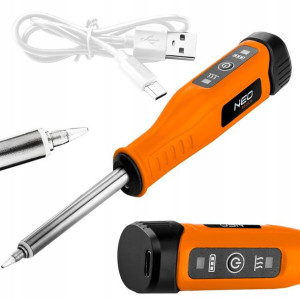 Neo 19-250 Lutownica Bezprzewodowa 4v Usb Akumulat