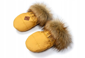 Rękawice do wózka Eskimos, Glik, Miodowe
