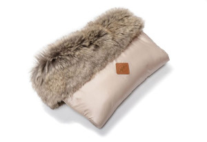 Mufka Eskimos latte, z futerkiem, Glik