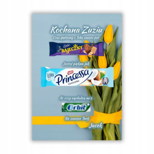 Tabliczka Na Słodycze Super Prezent Dzień Kobiet