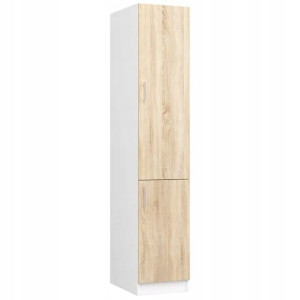 Słupek Szafka Kuchenna S40 2d / 205 Sonoma/biała