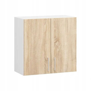 Szafka Kuchenna Wisząca W 60cm 2d Sonoma / Biała