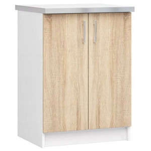 Szafka Kuchenna Stojąca S 60cm 2d Sonoma / Biała
