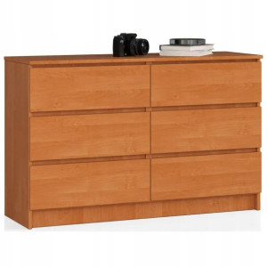 Komoda Meble Szafka K 120cm 6 Szuflad Olcha Duża