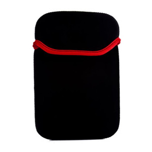 Etui Do Tabletów 7" Neopren Czarno-Czerwone