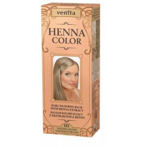 Henna Balsam Koloryzuje Włosy 111 Naturalny Blond