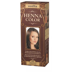 Henna Balsam Koloryzujący Włosy 115 Czekolada 75ml