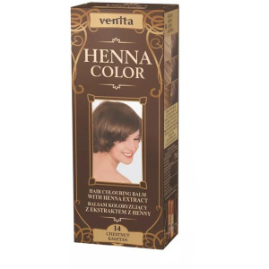 Henna Balsam Koloryzujący Włosy 14 Kasztan 75 ml