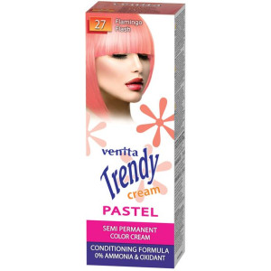 Kremowy Toner Koloryzacja Włosów 27 Różowy Flaming