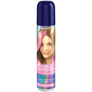 Spray do Włosów 1 Day Color 8 Różowy Świat 50 ml