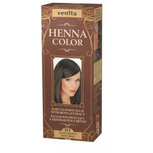 Henna Balsam Koloryzujący Włosy 113 Jasny Brąz