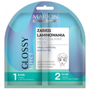 Marion Maska Zabieg Laminowania Proste Włosy