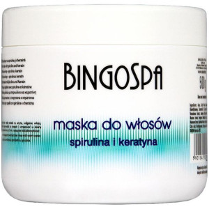 Maska do Włosów Cienkich i Łamliwych Keratyna 500g