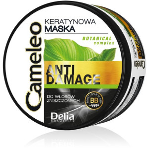 Maska Keratynowa Włosy Zniszczone Wysuszone 200ml