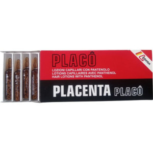 Placo Placenta Ampułki Porost Włosów 12szt. x 10ml