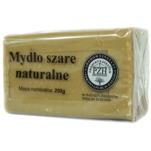 Szare Mydło Naturalne Bez Substancji Zapachowych