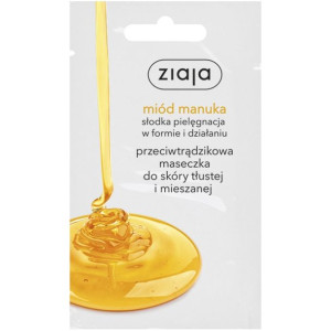 Miód Manuka Trądzik Maseczka Skóra Tłusta Mieszana