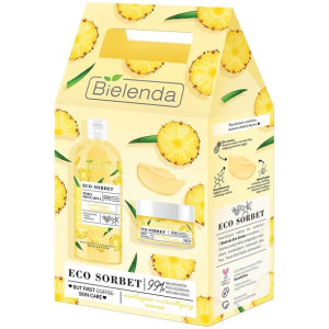 Zestaw Eco Sorbet Ananas Woda Micelarna + Krem