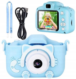 Aparat Cyfrowy Dla Dzieci Kamera X5 Hd Kotek