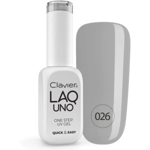LaqUno UV Lakier Hybrydowy 3w1 026 FOGGY 8ml