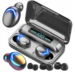 Słuchawki Bezprzewodowe + Powerbank Mikrofon Bt5.1