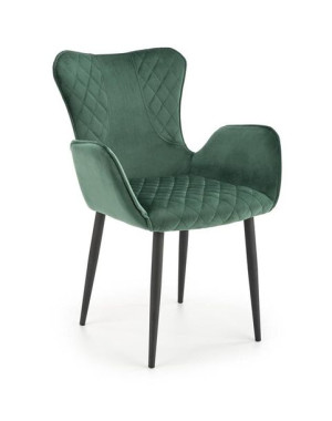 Krzesło K427 VELVET glamour loft pikowania do jadalni salonu