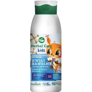 Herbal Care Kids Kremowa Emulsja do Mycia 6m+