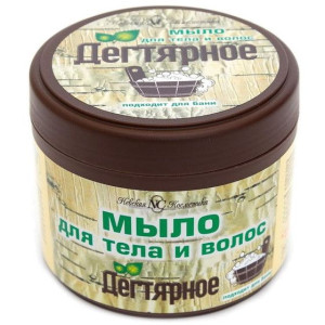 Mydło do Ciała i Włosów Dziegciowe 300 ml