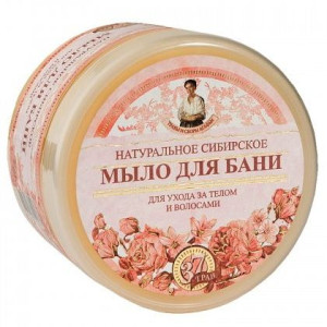 Kwiatowe Mydło Agafia Ziołowe Syberyjskie 500 ml